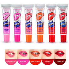 Load image into Gallery viewer, Romantic Bear 1PCS Amazing 6 Colors Waterproof Liquid Makeup Lip Stick Long Lasting Lipstick Tint Tear Pull Lip Gloss