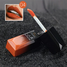 Load image into Gallery viewer, 2017 hot waterproof lip gloss matte liquid lipstick matte lipstick lipkit cosmetics makeup nude purple black rose pudaier brand