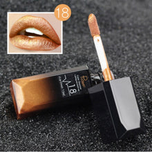 Load image into Gallery viewer, 2017 hot waterproof lip gloss matte liquid lipstick matte lipstick lipkit cosmetics makeup nude purple black rose pudaier brand