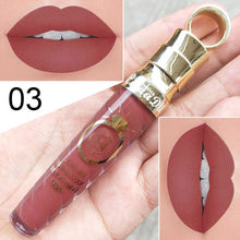 Load image into Gallery viewer, New!!Make Up Lips Matte Liquid Lipstick Waterproof Long Lasting Sexy Pigment Nude Glitter Style Lip Gloss Beauty Red Lip Tint