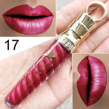 Load image into Gallery viewer, New!!Make Up Lips Matte Liquid Lipstick Waterproof Long Lasting Sexy Pigment Nude Glitter Style Lip Gloss Beauty Red Lip Tint