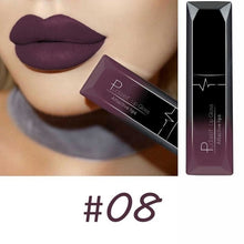 Load image into Gallery viewer, Pudaier Waterproof Liquid Lip Gloss Metallic Matte Lipstick Cosmetic Sexy Batom Mate Lip Tint Makeup Lasting 24 Hours Mate Levre