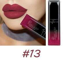 Load image into Gallery viewer, Pudaier Waterproof Liquid Lip Gloss Metallic Matte Lipstick Cosmetic Sexy Batom Mate Lip Tint Makeup Lasting 24 Hours Mate Levre