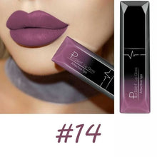 Load image into Gallery viewer, Pudaier Waterproof Liquid Lip Gloss Metallic Matte Lipstick Cosmetic Sexy Batom Mate Lip Tint Makeup Lasting 24 Hours Mate Levre