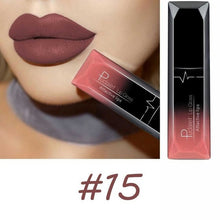Load image into Gallery viewer, Pudaier Waterproof Liquid Lip Gloss Metallic Matte Lipstick Cosmetic Sexy Batom Mate Lip Tint Makeup Lasting 24 Hours Mate Levre