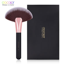 Load image into Gallery viewer, Docolor foundation brush flat top buffing Brushes Fan Contour Powder Brush highlighter makeup Brushes Pincel Maquiagem