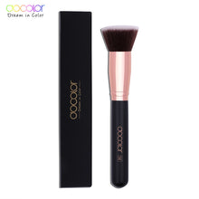 Load image into Gallery viewer, Docolor foundation brush flat top buffing Brushes Fan Contour Powder Brush highlighter makeup Brushes Pincel Maquiagem